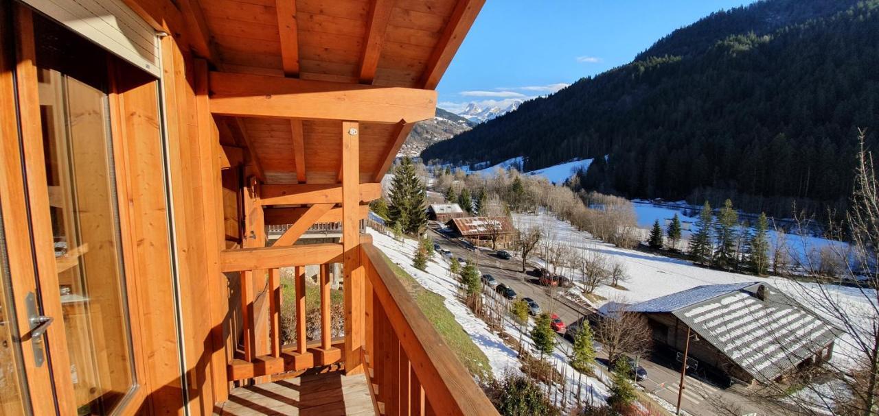 Bienvenue Dans Notre Chalet! Appartement Les Sitelles Le Grand-Bornand Eksteriør billede